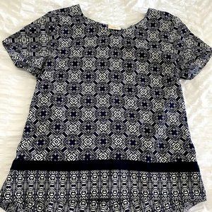 J Crew Patterned Top